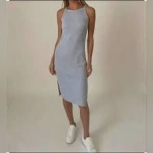 NWT: Six/fifty The Ribbed Midi Dress Tank Dress